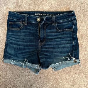 American eagle hi rise shortie